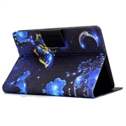 Amazon Kindle Paperwhite (2024) Smart Folio-etui - Blå Sommerfugl