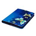 Amazon Kindle Paperwhite 3/2 (2015) Wonder Series Folio-etui - Blå Sommerfugler