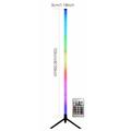 RGB-LED-gulvlamper med fjernkontroll - 103cm - 2 stk.