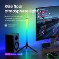 RGB-LED-gulvlamper med fjernkontroll - 103cm - 2 stk.