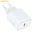 Amorus PD 20W hurtig USB-C-lader – hvit