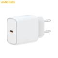 Amorus PD 20W hurtig USB-C-lader – hvit