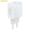Amorus PD 20W hurtig USB-C-lader – hvit