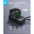 Anker MagGo 10000mAh Powerbank med Apple Watch lader - 35W - Svart