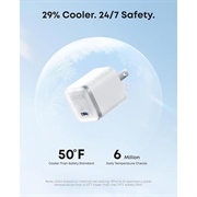 Anker Nano 45W GaN USB-C-vegglader - hvit