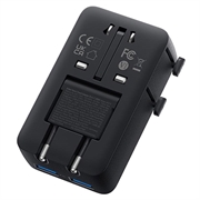 Anker Nano 5-Port Reiseadapter - 20W - Svart