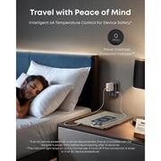 Anker Nano 5-Port Reiseadapter - 20W - Svart