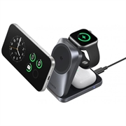 Anker Prime MagGo 3-i-1 trådløs lader - 25W - svart