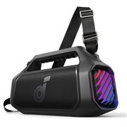 Anker Soundcore Boom 2 Plus bærbar Bluetooth-høyttaler 140W - IPX7, RGB, BassUp 2.0