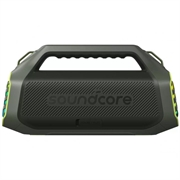Anker Soundcore Boom 2 Plus bærbar Bluetooth-høyttaler 140W - IPX7, RGB, BassUp 2.0 - grønn