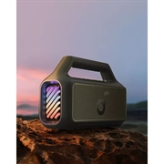 Anker Soundcore Boom 2 bærbar Bluetooth-høyttaler 80W - IPX7, RGB, BassUp 2.0 - grønn