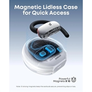 Anker Soundcore V40i trådløse hodetelefoner med åpne ører - hvit