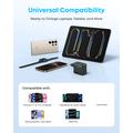 Anker Zolo 70W GaN-vegglader - 3x USB-C, 1x USB-A - svart