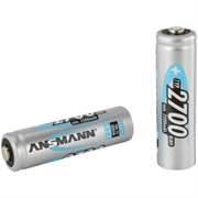 Ansmann maxE AA Oppladbare NiMH-batterier - 2700mAh - 2 Stk.