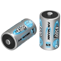 Ansmann maxE NiMH Oppladbart Batteri D / HR20 8500mAh - 2 Stk.