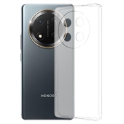 Honor Magic7 Lite Anti-skli TPU-deksel - Gjennomsiktig
