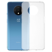 Antiskli OnePlus 7T TPU-deksel - Gjennomsiktig