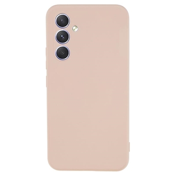Samsung Galaxy A54 5G Mot Fingeravtrykk Matte TPU-deksel - Rosa