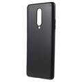 Mot Fingeravtrykk Matte OnePlus 8 TPU-deksel - Svart