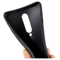 Mot Fingeravtrykk Matte OnePlus 8 TPU-deksel - Svart
