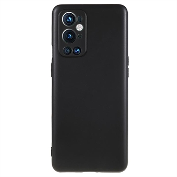 Mot Fingeravtrykk Matte OnePlus 9 Pro TPU-deksel - Svart