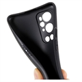 Mot Fingeravtrykk Matte OnePlus 9 Pro TPU-deksel - Svart