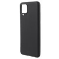 Mot Fingeravtrykk Matte Samsung Galaxy A12 TPU-deksel - Svart