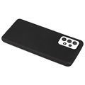 Mot Fingeravtrykk Matte Samsung Galaxy A73 5G TPU-deksel - Svart