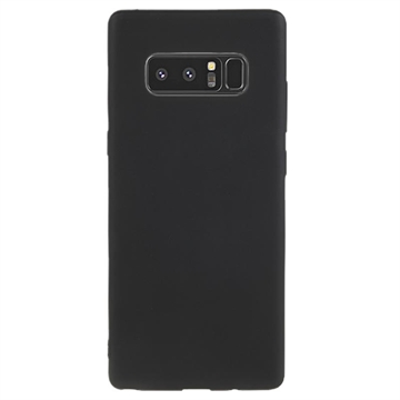 Mot Fingeravtrykk Matte Samsung Galaxy Note8 TPU-deksel - Svart