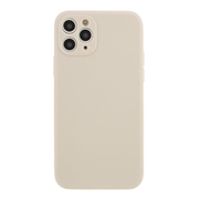 iPhone 11 Pro Mot Fingeravtrykk Matte TPU-deksel - Beige