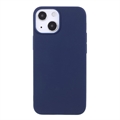 Mot Fingeravtrykk Matte iPhone 13 Mini TPU-deksel - Mørkeblå