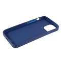 Mot Fingeravtrykk Matte iPhone 13 Mini TPU-deksel - Mørkeblå