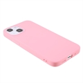 Mot Fingeravtrykk Matte iPhone 13 Mini TPU-deksel - Rosa