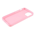 Mot Fingeravtrykk Matte iPhone 13 Mini TPU-deksel - Rosa