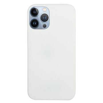 Mot Fingeravtrykk Matte iPhone 14 Pro Max TPU-deksel - Hvit