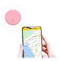 Anti-tapt Smart GPS Tracker / Bluetooth-Sporer Y02 - Rosa