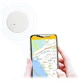Anti-tapt Smart GPS Tracker / Bluetooth-Sporer Y02 - Hvit