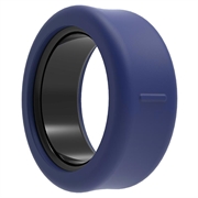Oura Ring 5, Samsung Galaxy Ring Anti-riper silikonetui - størrelse: 10/11/12/13 - mørkeblå
