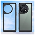 Anti-Shock OnePlus 11 Hybrid-deksel - Svart / Klar