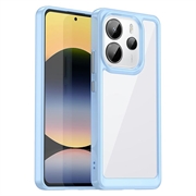 Xiaomi Redmi Note 14 4G Anti-Shock Hybrid-deksel (Åpen Emballasje - Utmerket) - Blå