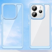 Xiaomi Redmi Note 14 4G Anti-Shock Hybrid-deksel - Blå