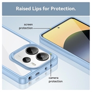Xiaomi Redmi Note 14 4G Anti-Shock Hybrid-deksel - Blå
