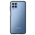 Anti-Shock Samsung Galaxy M53 Hybrid-deksel - Svart / Klar