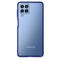 Anti-Shock Samsung Galaxy M53 Hybrid-deksel - Blå / Klar
