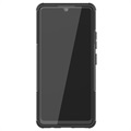Anti-Slip Samsung Galaxy A42 5G Hybrid-deksel - Svart