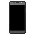 Motorola Moto G5S Plus Anti-Slip Hybrid-deksel - svart