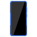 Anti-Slip Samsung Galaxy A51 Hybrid-deksel med Stativ - Blå / Svart