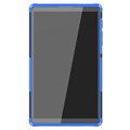 Samsung Galaxy Tab A7 Lite Anti-Slip Hybrid-deksel med Stativ - Blå / Svart