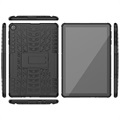 Huawei MatePad T10/T10s Anti-Slip Hybrid-deksel med Stativ - Svart
