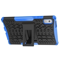 Anti-Slip Lenovo Tab M9 Hybrid-deksel med Stativ - Blå / Svart